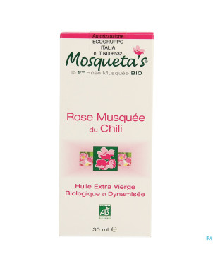 Mosquetas rose huile de rose nature bio    30ml