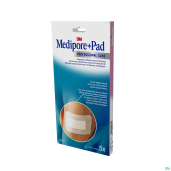Medipore + pad 3m    10x20,0cm  5 3570p