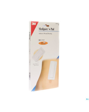 Medipore + pad 3m    10x20,0cm  5 3570p