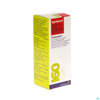 Symbicort turbohaler 160mcg/4,5mcg doses 1x120