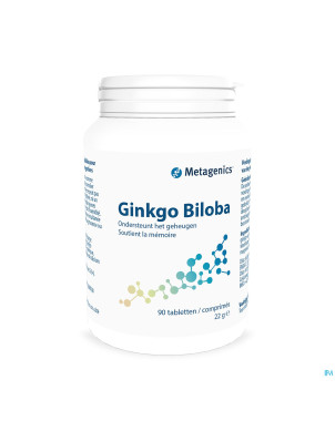 Ginkgo biloba    tabl  90x60mg 1647  metagenics
