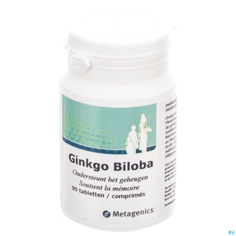 Ginkgo biloba    tabl  90x60mg 1647  metagenics