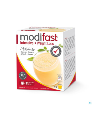 Modifast intensive milkshake banane    sach 9