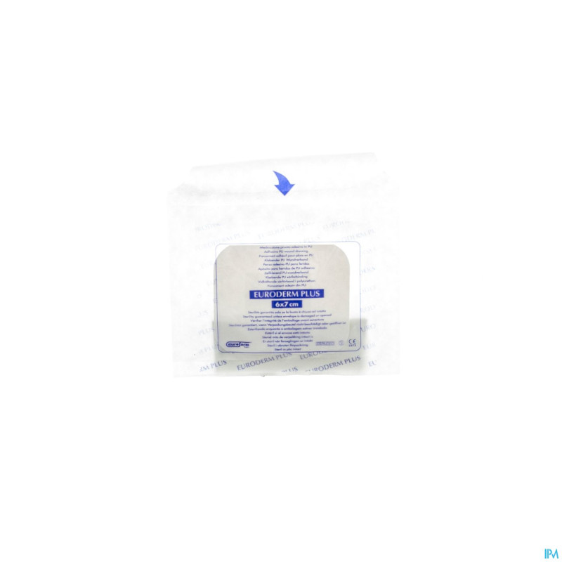 Euroderm plus  6x 7cm 1 pansement steril