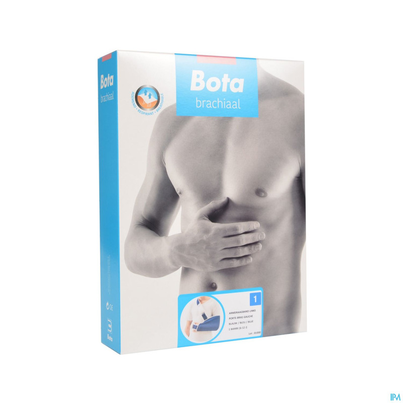 Bota porte-bras blue gauche n1