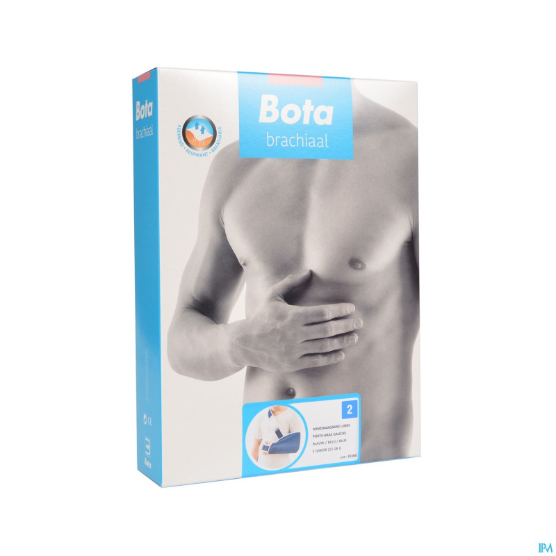 Bota porte-bras blue gauche n2