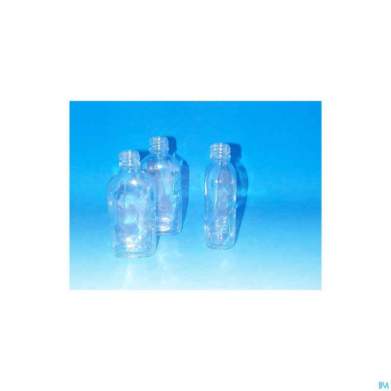 Wolf flacon plat stand blanc  200ml