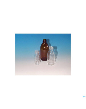 Wolf flacon obus rond blanc   250ml