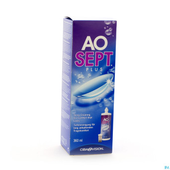 Aosept plus tout lentilles 360ml