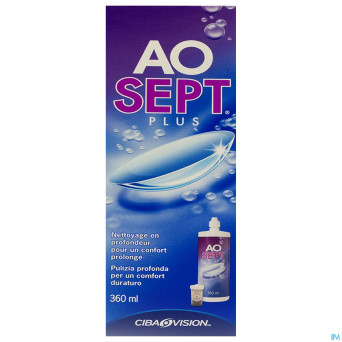 Aosept plus tout lentilles 360ml