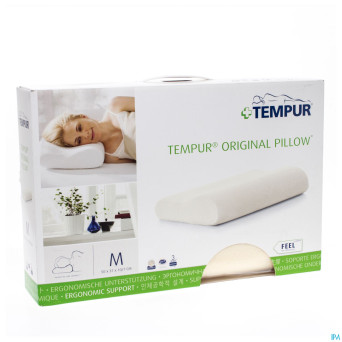 Tempur coussin + housse velours m