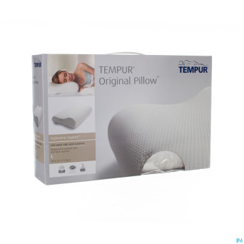 Tempur coussin + housse velours l