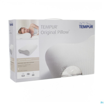 Tempur coussin + housse velours l