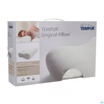 Tempur coussin + housse velours l