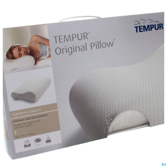 Tempur coussin + housse velours l