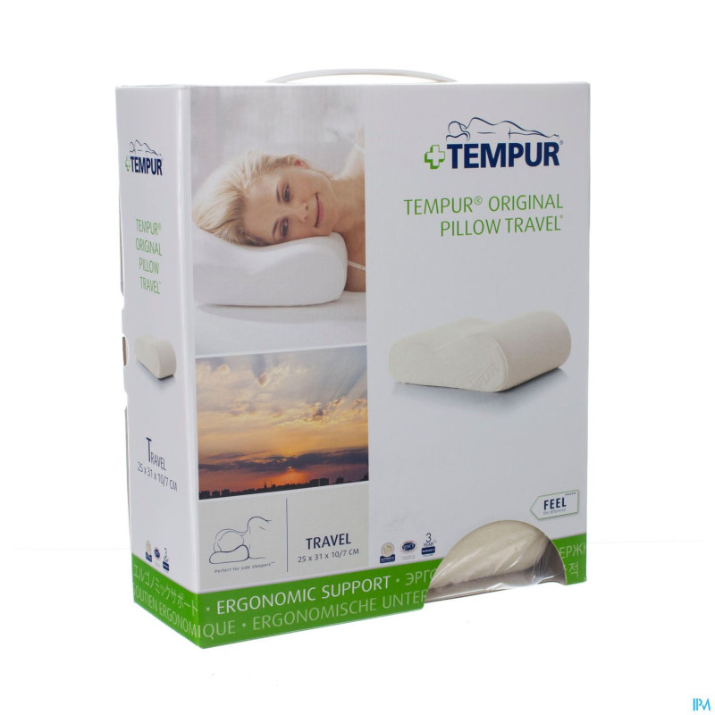 Tempur coussin voyage    25x31cm tr