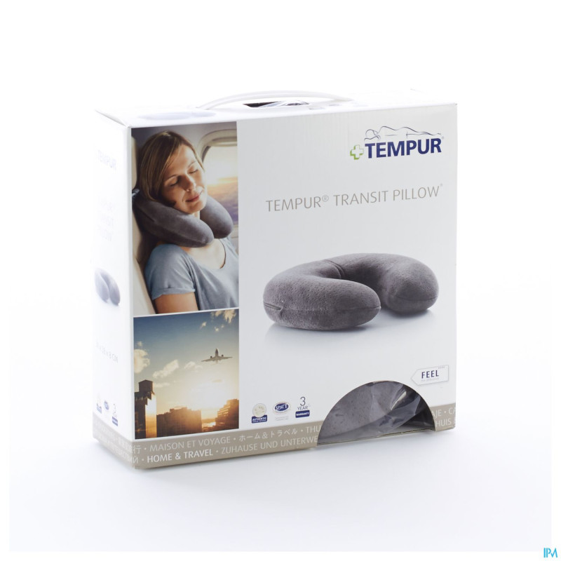 Tempur coussin transit    30x28cm ttr