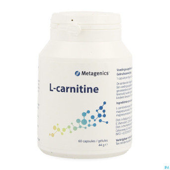 L-carnitine    caps  60 66    metagenics