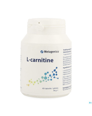 L-carnitine    caps  60 66    metagenics