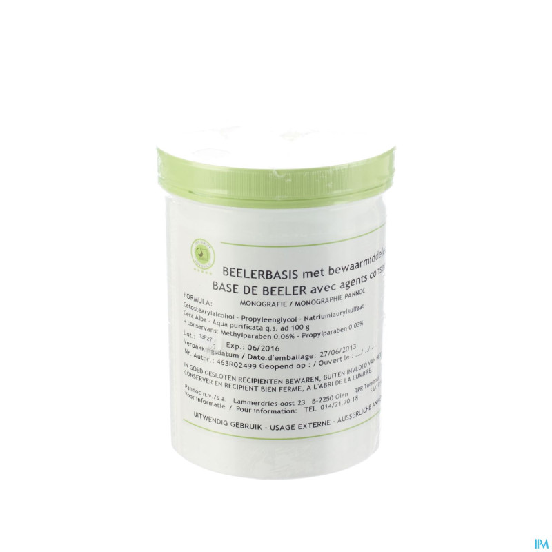 Base de beeler    1kg pannoc