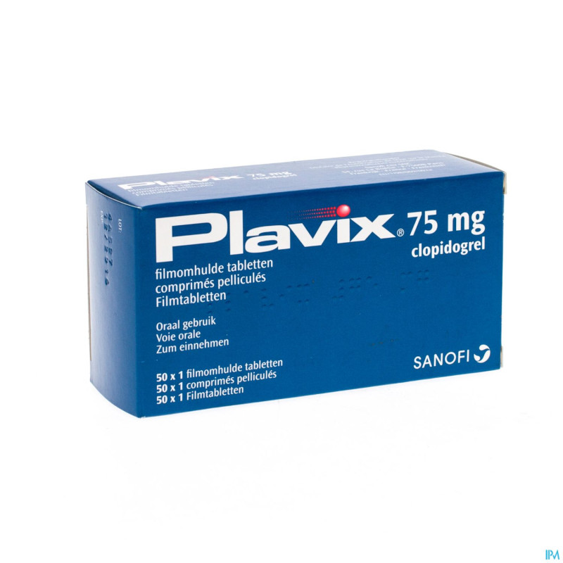 Plavix comp 50 x 75 mg ud cfr 3558483