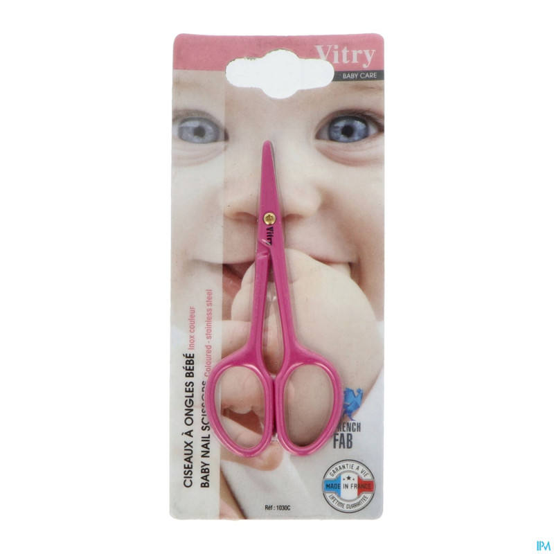 Vitry ciseaux bebe pastel    1030