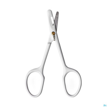 Vitry ciseaux nourrisson inox pastel    1045