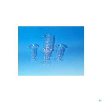 Wolf mesure cloche verre    10ml