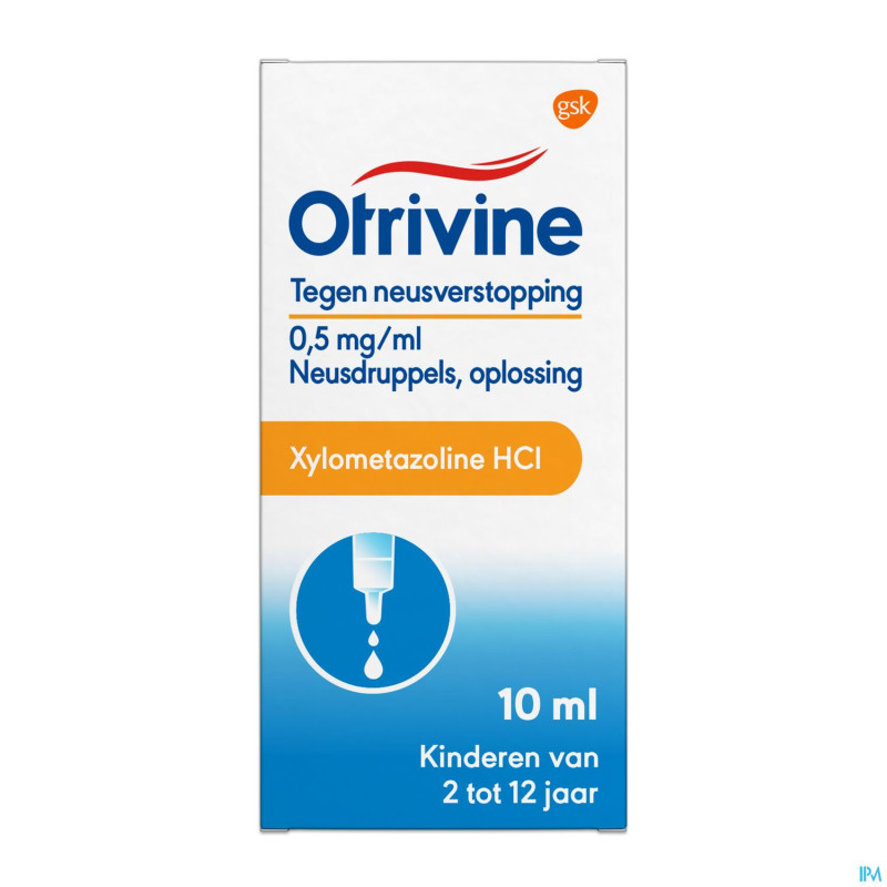 Otrivine hydrat 0,05% gutt 10ml