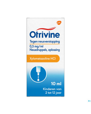 Otrivine hydrat 0,05% gutt 10ml