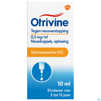 Otrivine hydrat 0,05% gutt 10ml