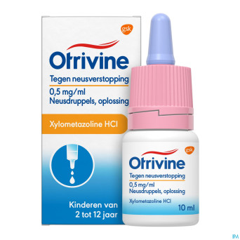 Otrivine hydrat 0,05% gutt 10ml