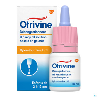 Otrivine hydrat 0,05% gutt 10ml