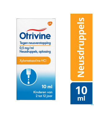 Otrivine hydrat 0,05% gutt 10ml