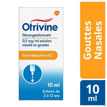 Otrivine hydrat 0,05% gutt 10ml