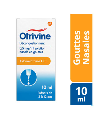 Otrivine hydrat 0,05% gutt 10ml