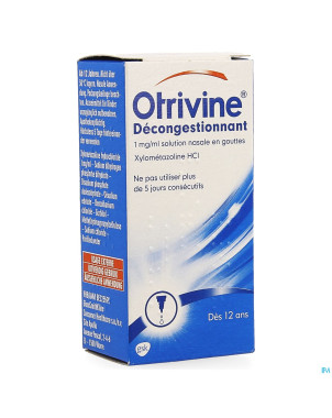 Otrivine hydrat 0,1% gutt 10ml