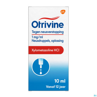 Otrivine hydrat 0,1% gutt 10ml