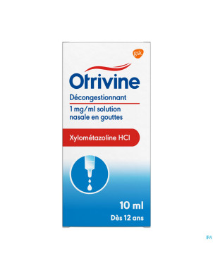 Otrivine hydrat 0,1% gutt 10ml