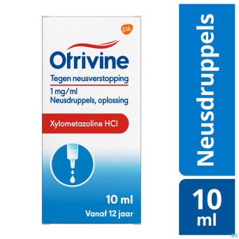 Otrivine hydrat 0,1% gutt 10ml