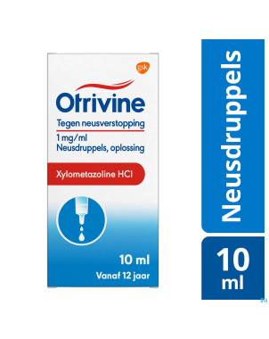 Otrivine hydrat 0,1% gutt 10ml