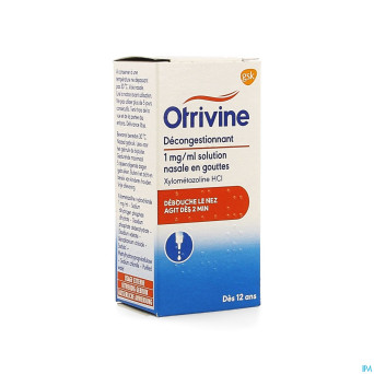 Otrivine hydrat 0,1% gutt 10ml