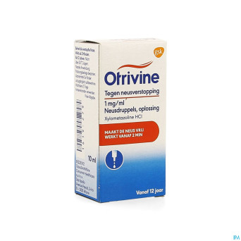 Otrivine hydrat 0,1% gutt 10ml
