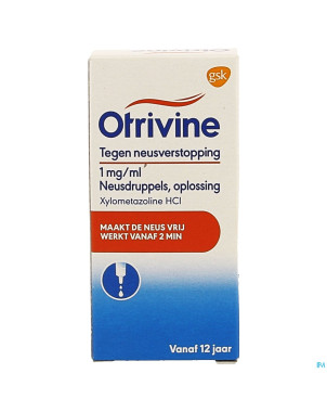 Otrivine hydrat 0,1% gutt 10ml