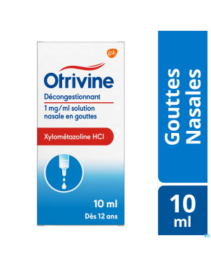Otrivine hydrat 0,1% gutt 10ml