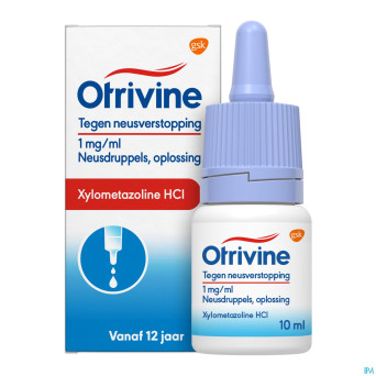 Otrivine hydrat 0,1% gutt 10ml