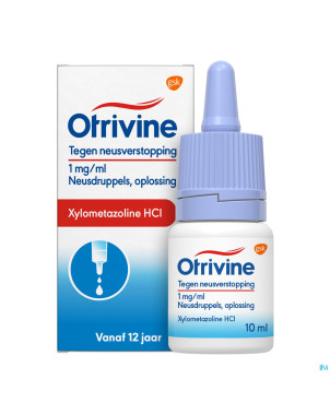 Otrivine hydrat 0,1% gutt 10ml