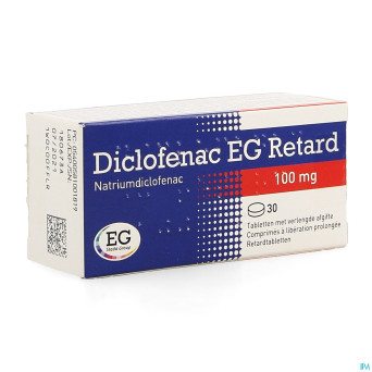 Diclofenac eg retard  comp 30x100mg