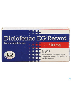 Diclofenac eg retard  comp 30x100mg