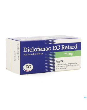 Diclofenac eg retard  comp 60x 75mg